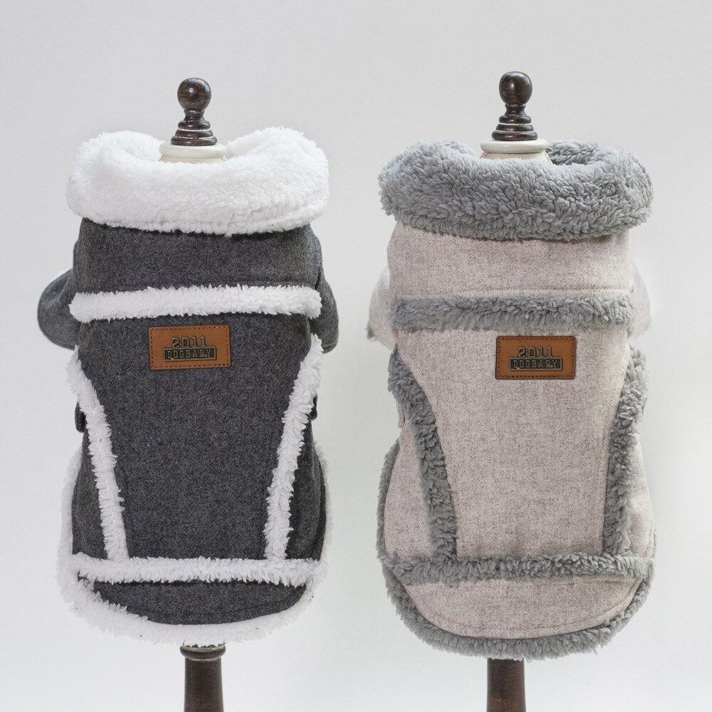 Cozy Fleece Dog Coat