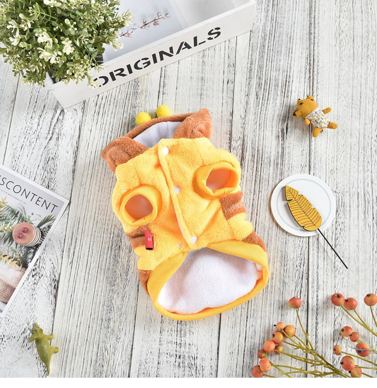 Bumblebee Winter Dog Coat