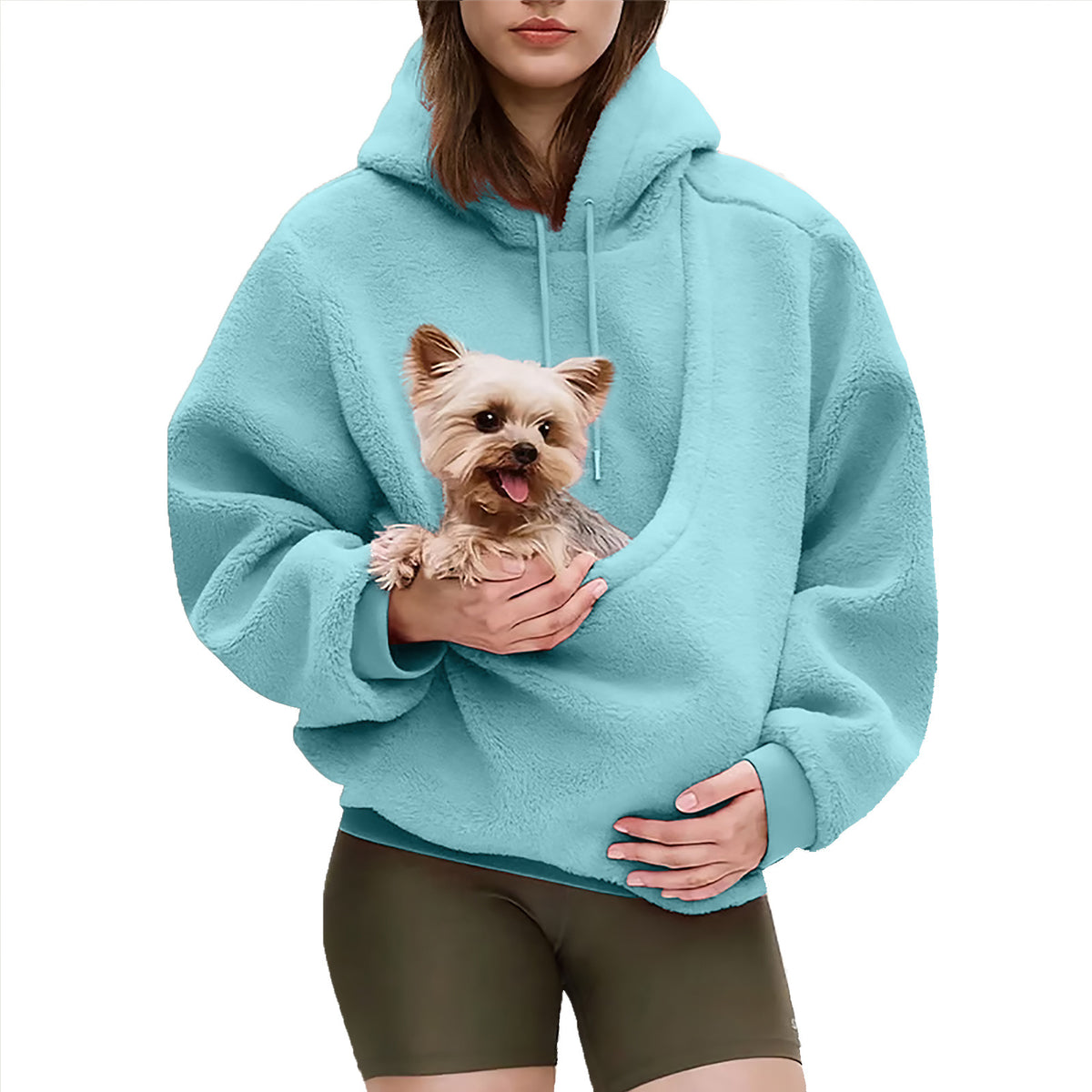 Kangaroo Pouch Pet Carrier Hoodie (for you)