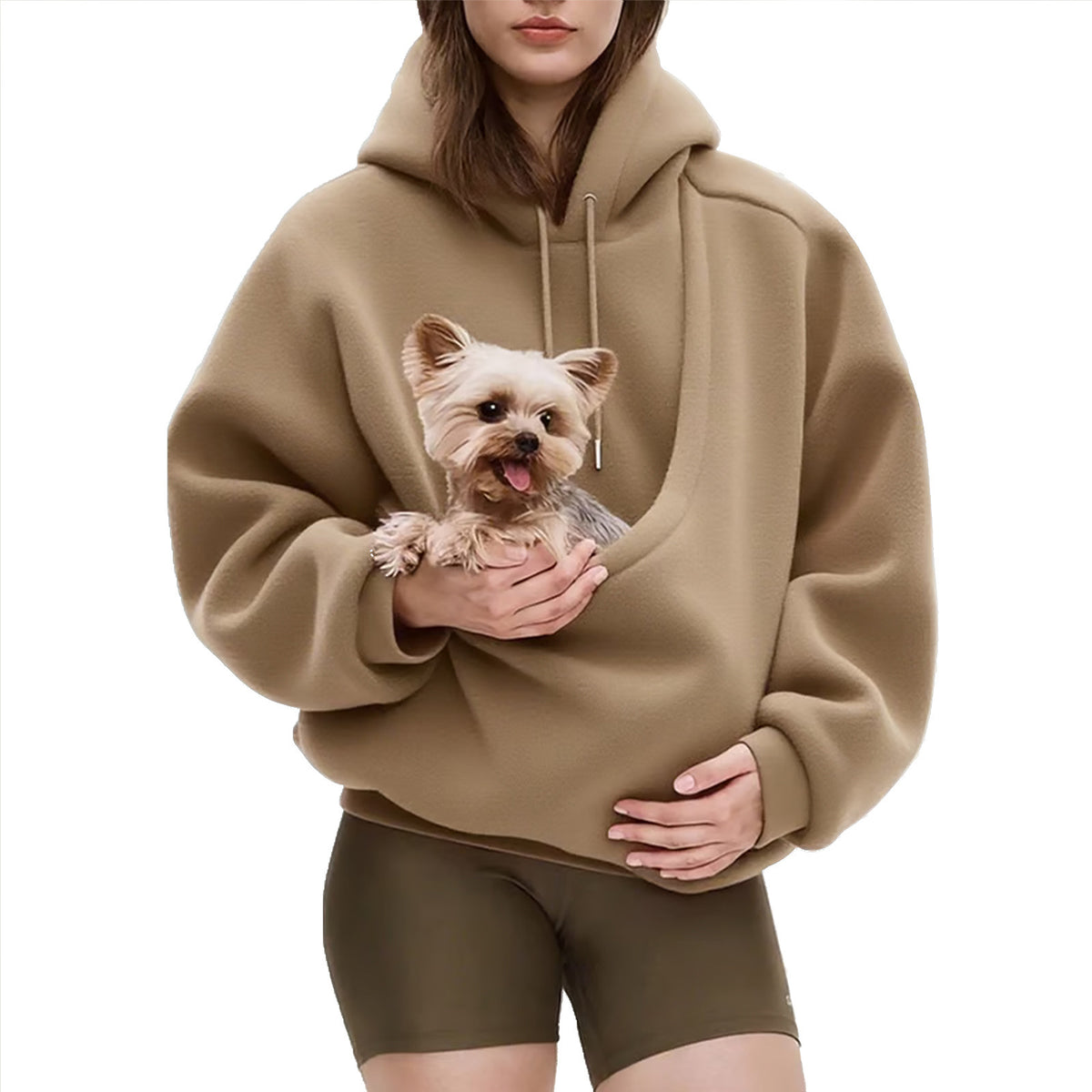 Kangaroo Pouch Pet Carrier Hoodie (for you)