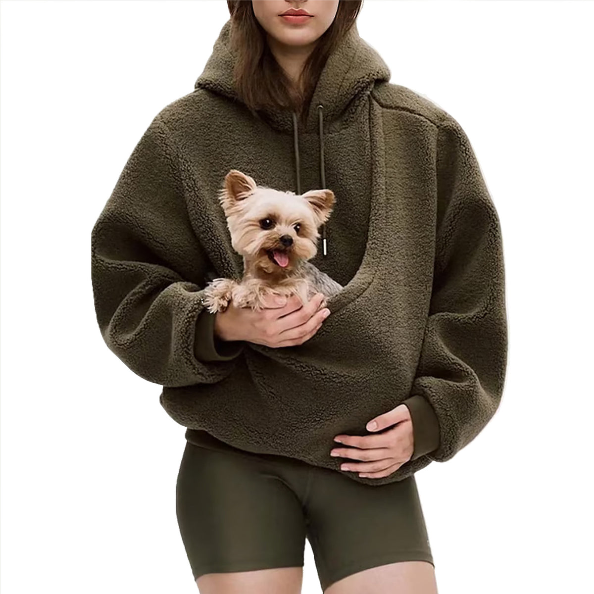 Kangaroo Pouch Pet Carrier Hoodie (for you)