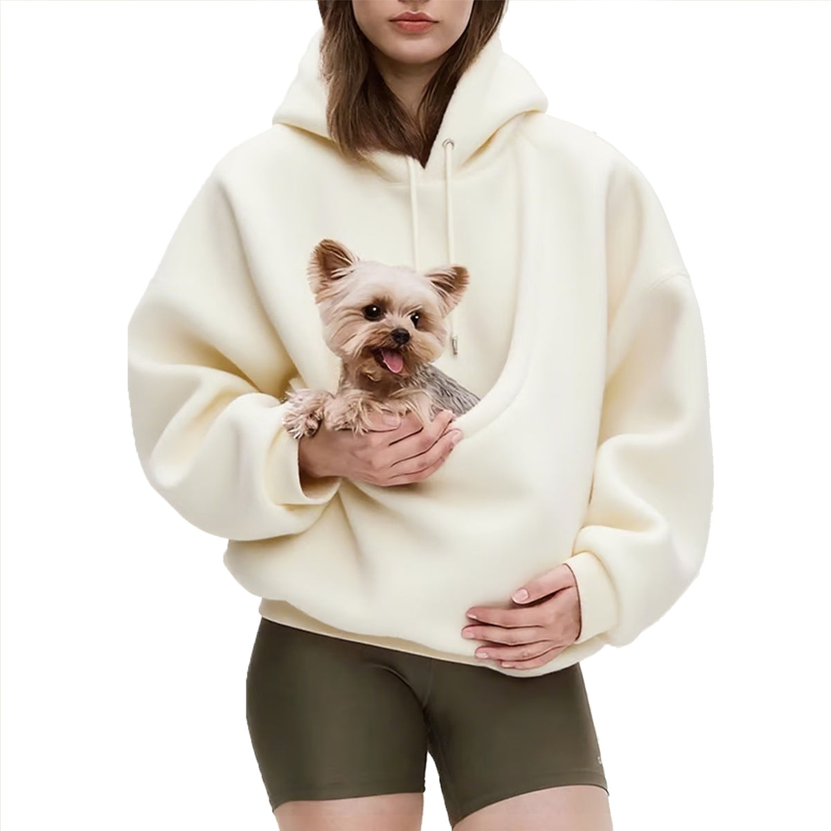 Kangaroo Pouch Pet Carrier Hoodie (for you)